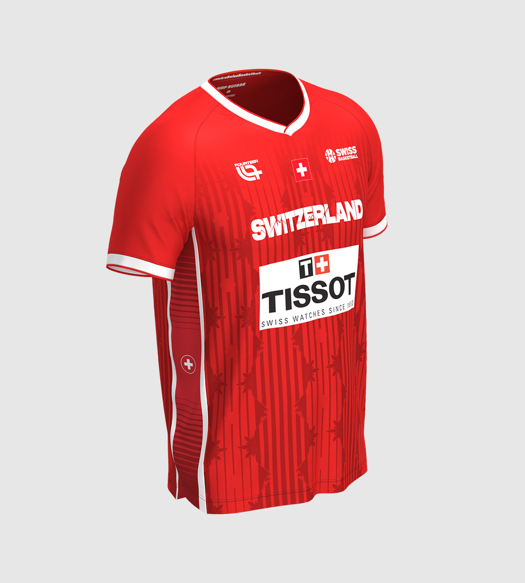 Swiss Basket - Players Shooting Shirt AWAY