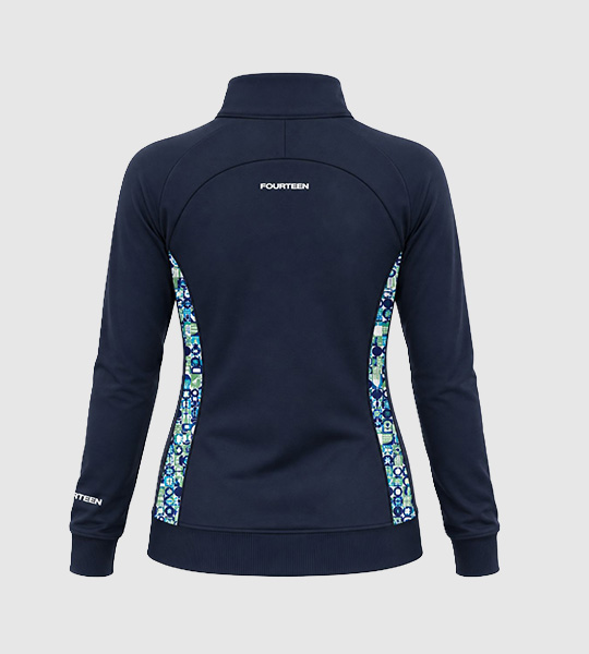 TE-Women Half Zip Jacket TechTerry