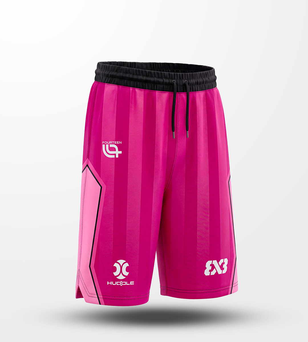FIBA 3x3 Kids Bordeaux Replica Short