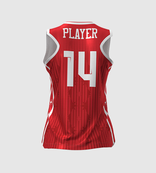 Swiss Basket - Players Women Performance Shirt AWAY
