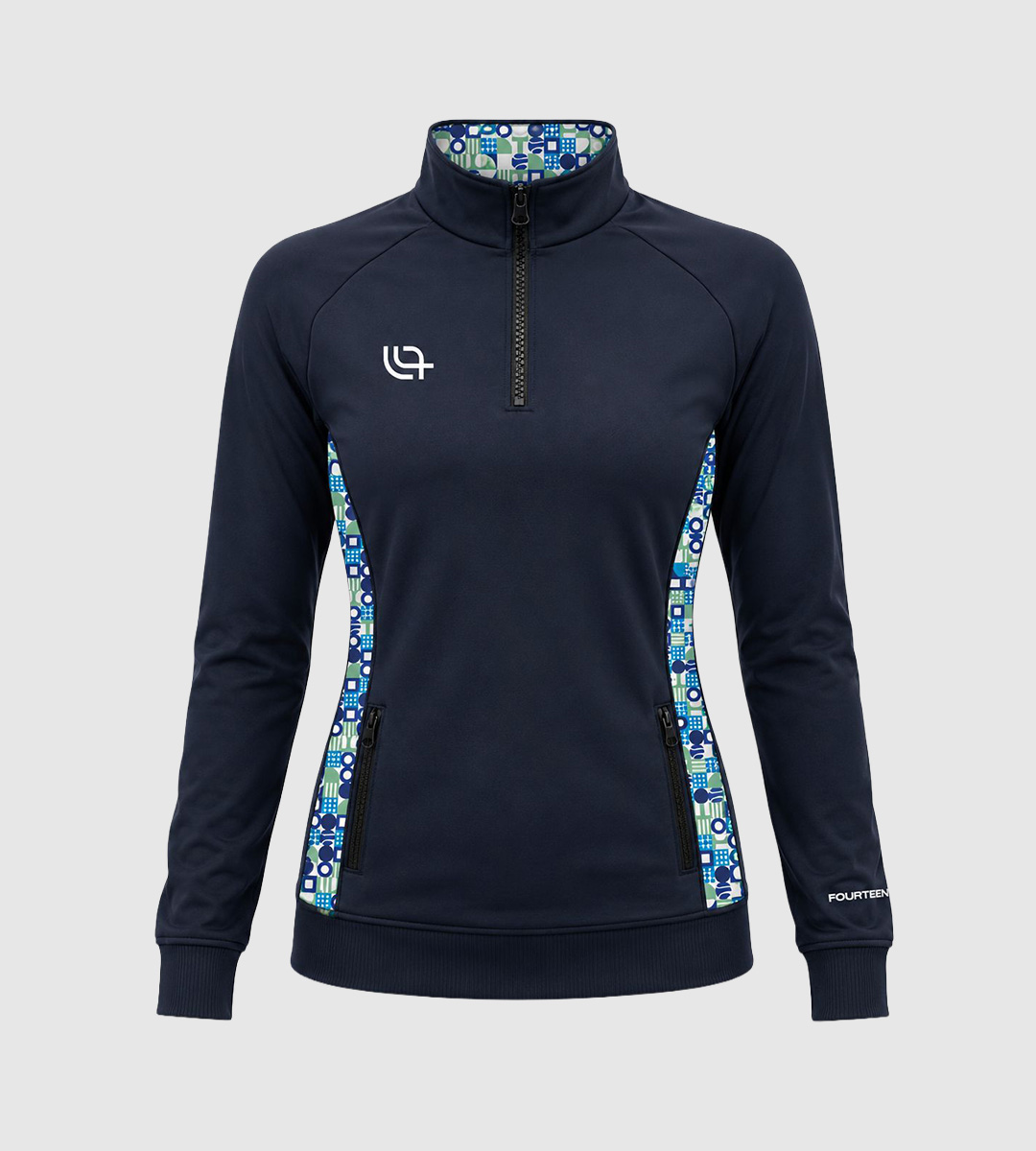 TE-Women Half Zip Jacket TechTerry