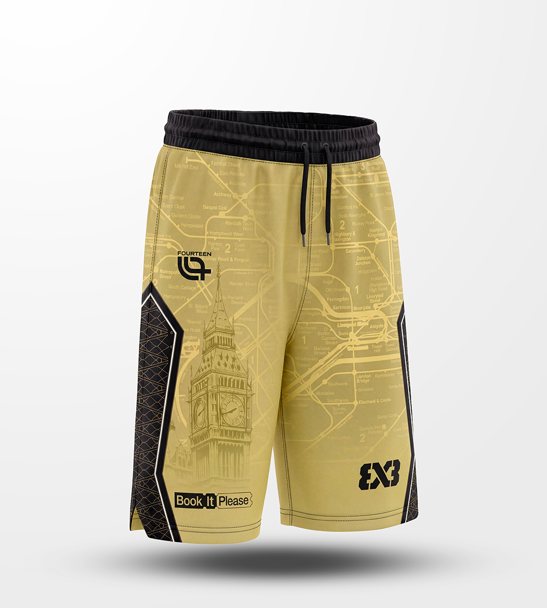 FIBA 3x3 Kids London Replica Short