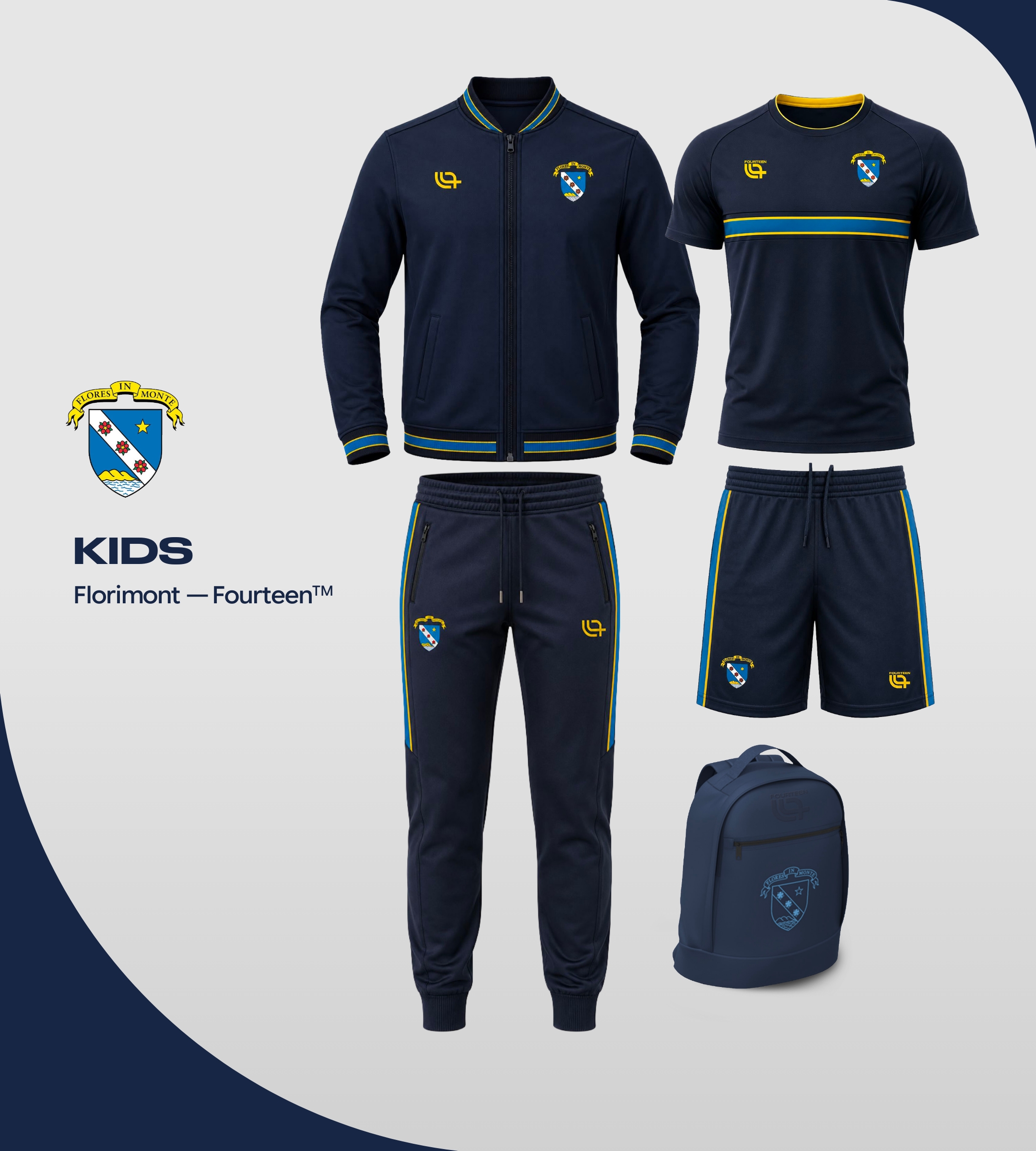 Florimont Kids Bundle With Pants & Kids Sporty Backpack