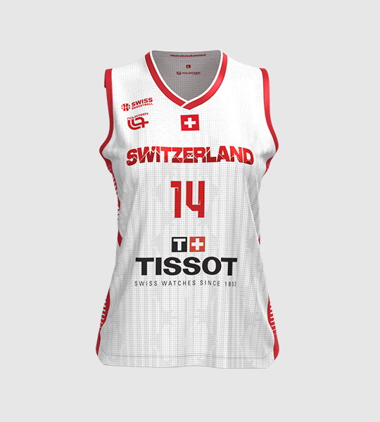 Swiss Basket - Players Women Performance Shirt HOME