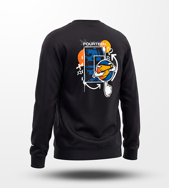 FIBA 3x3 Kids Oversize sweatshirt