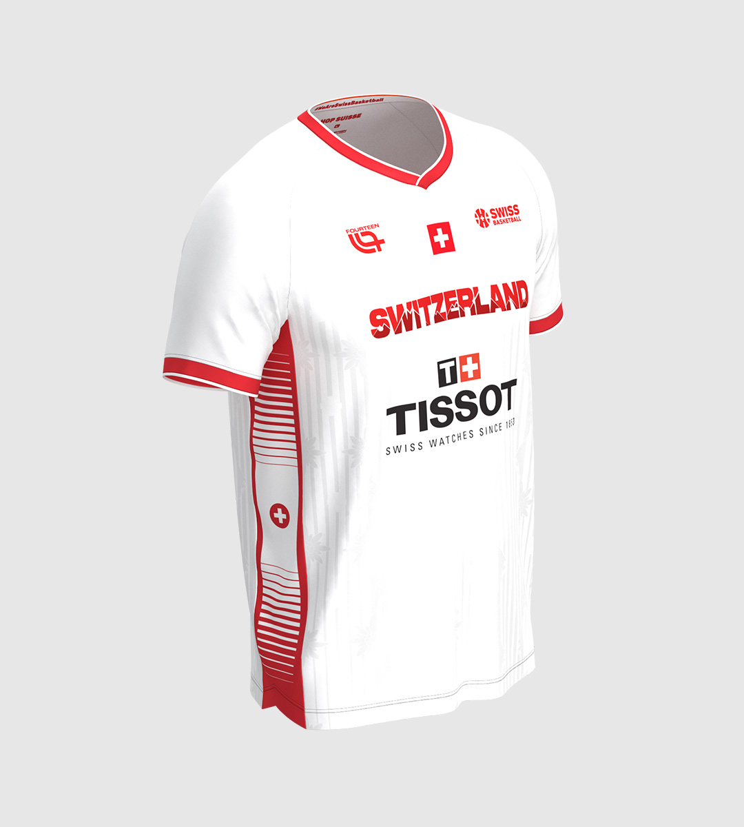 Swiss Basket - Players Shooting Shirt HOME
