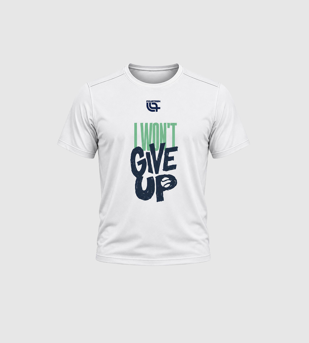 TE-Kids Active T-Shirt - I Wont't Give Up