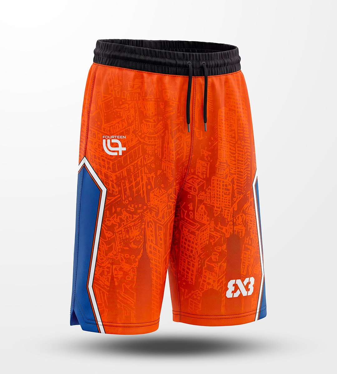 3x3 Harlem Replica Short