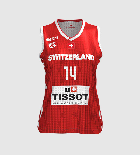 Swiss Basket - Players Women Performance Shirt AWAY