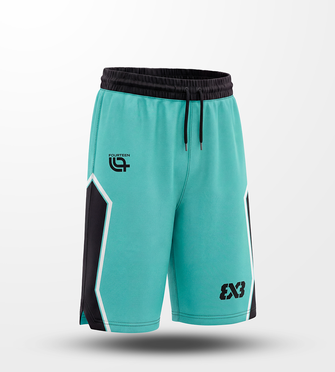 FIBA 3x3 Kids Raudondvaris Replica Short